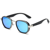 2024 New Retro Steampunk Sun glasses Metal Plastic Sunglasses For Women