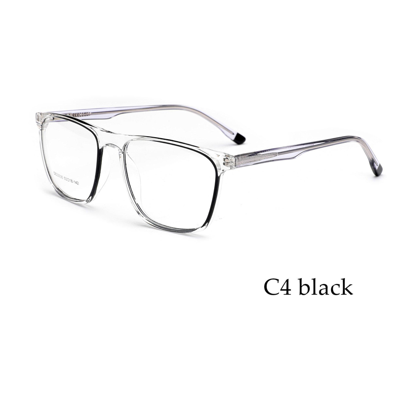 DILICN new TR90 optical frame unisex fashion glasses transparent rectangular fashion optical frames