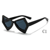 UV400 Unique Butterfly Designer Sun Glasses Ladies Colorful Gradient Polygon Custom Shades Fashion Cat Eye Women Sunglasses