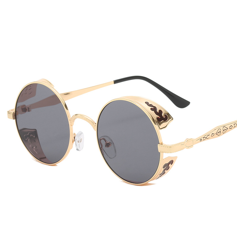 New Retro Fashion Uv400 Sunglasses High Quality Luxury Brand Designer Men Shades Sunglasses