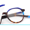 DILICN new acetate fiber optical frame women's round frame colorful fashion frame LM2301