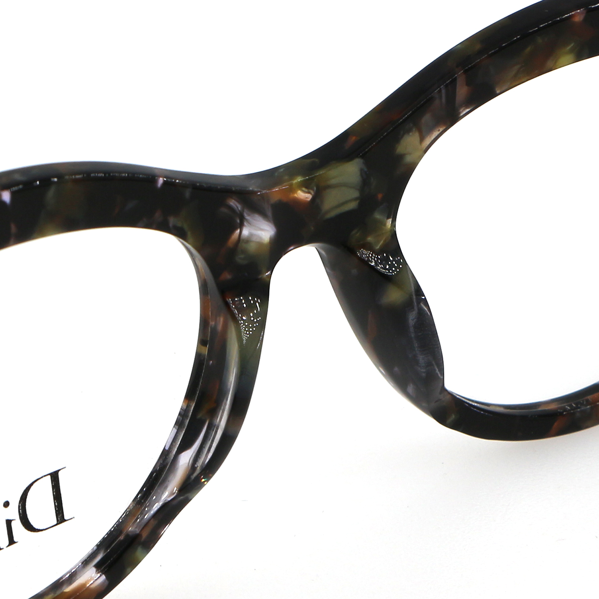 DILICN 2023 New Fashion Style Women's Tortoiseshell Acetate Fiber Optical Frames