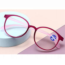 Women Vintage-Inspired Anti Blue Light Retro Reading Glasses with Blue Light Blocking Lenses