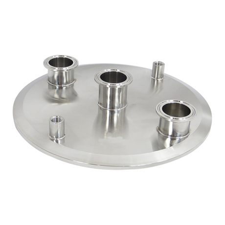 Stainless Steel End Cap with Dip Tube for Extractor from China ...