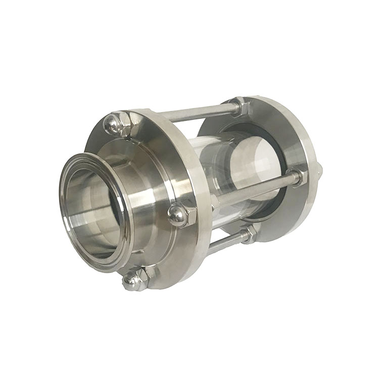 Sanitary Tri-Clamp Stainless Steel 304 Flow Sight Glass 