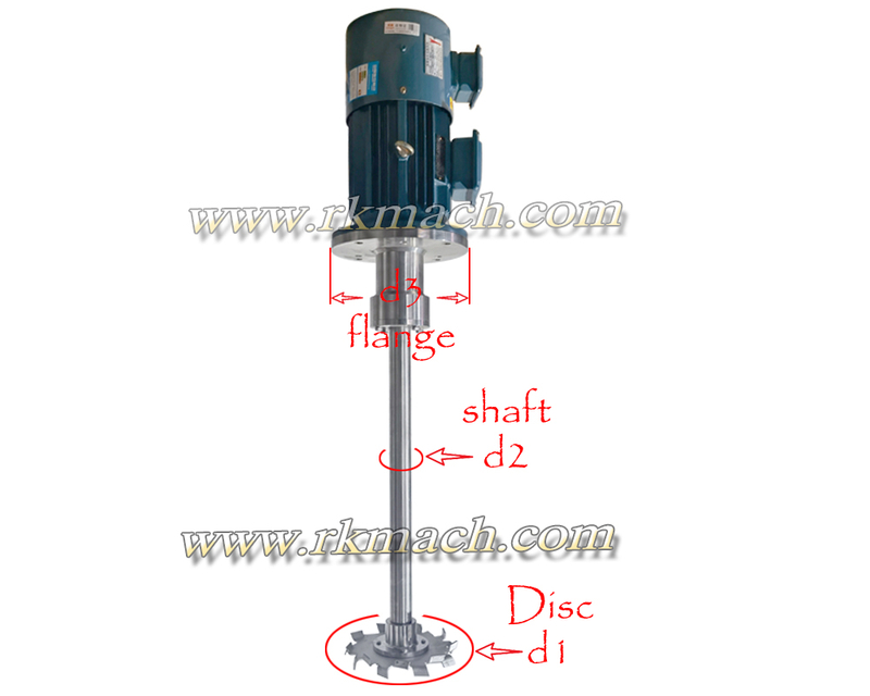 High Shear Dispersor Stainless Steel Cowles Disc Sawblade Mixer Sawtooth Impeller