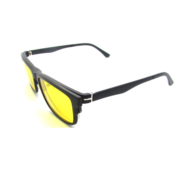 Tr90 4 In 1 Men Women eyewear Magnet Polarized Sunglasses Interchangeable Magnetic Clip On Glasses