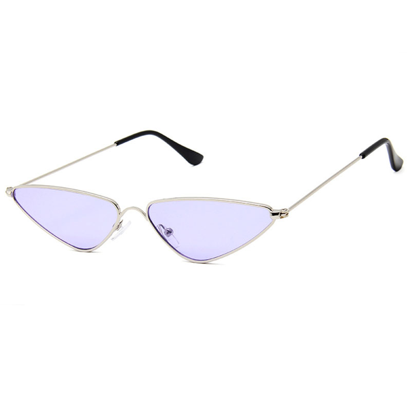 Ocean Metal Eyeglasses Personalized Sun Glasses Fashion Triangle Trendy New Small Frame Sunglasses