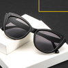 Sunglasses Anti-Ultraviolet Decorative Women Personalized Cat Eye Sun Glasses Fashion PC Big Frame Eyewear Wholesale