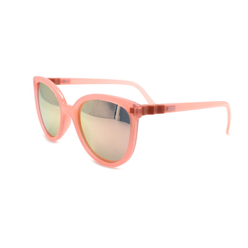 2022 New Cat Eye TPEE Fashion Boy Girl Designer Kids Eyewear UV400 Children Polarized Sunglasses