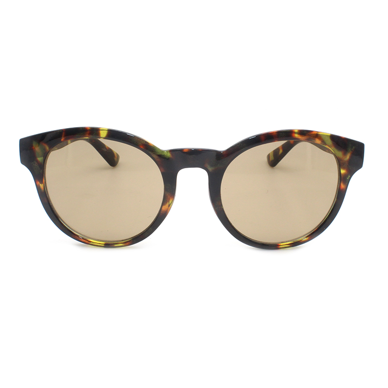 2022 Classic Fashion New Design Round Grey Jelly Colorful Men Women PC Sunglasses