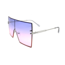 Newest 2022 Designer Big Cool Vogue Frame Square Outdoor Sun Metal Sunglasses