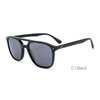 Low MOQ Aviation polarized acetate pilot sunglass 2022 for men women