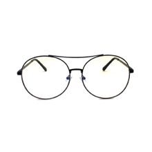 Wholesale Vintage Classic Popular Double Bridge Round Metal Sunglasses