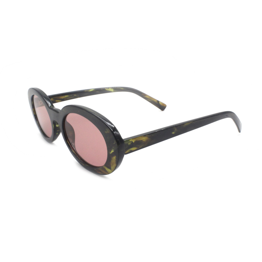 Wholesale Custom Logo 2022 Sun Glasses Plastic Shades Women Men Oval Sunglasses