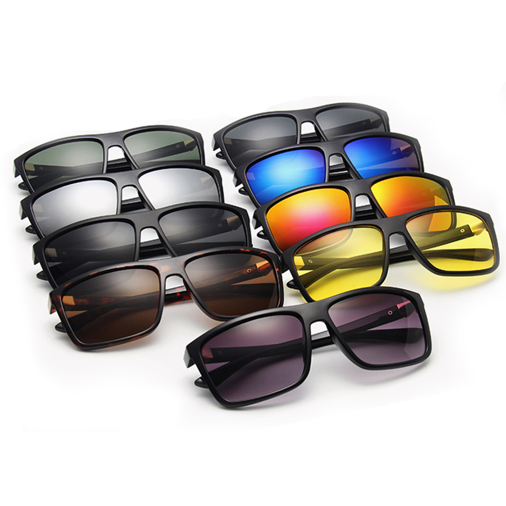 Black Square Driving Sunglasses 
