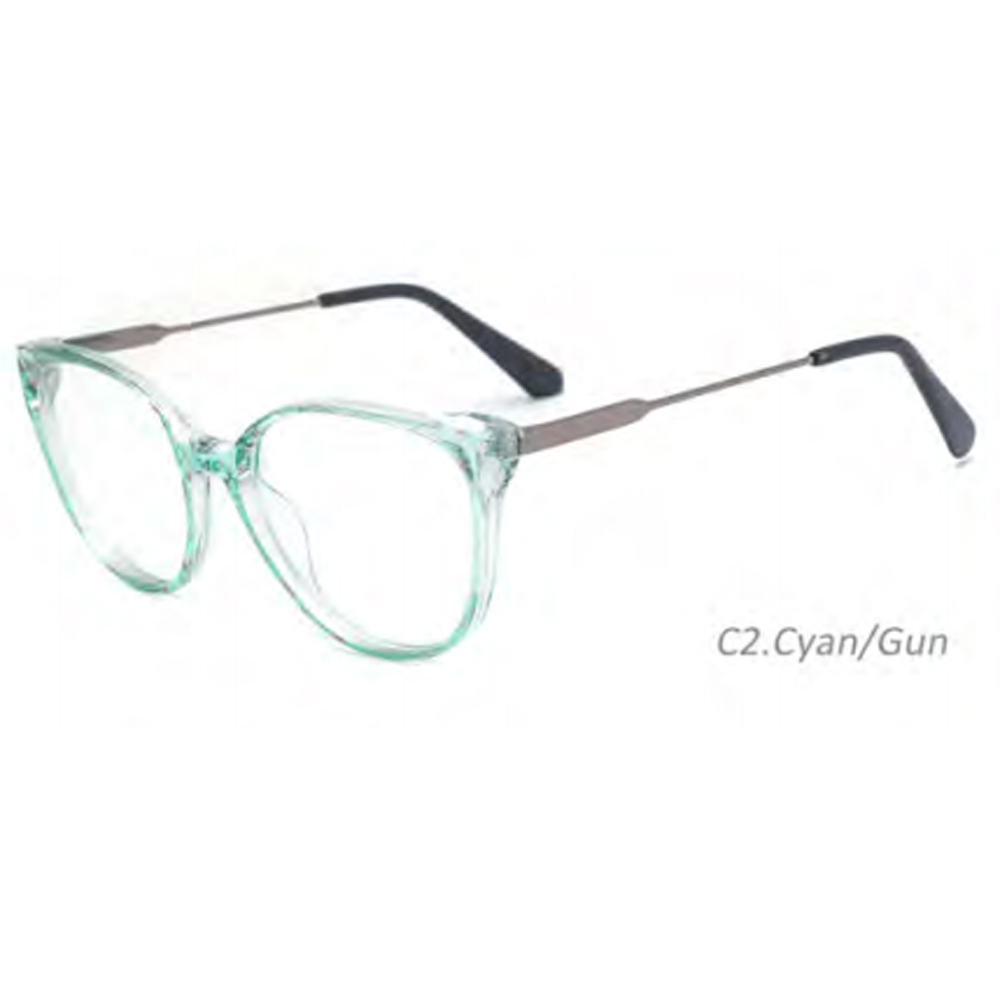 DILICN 2023 New TR90 Material Optical Frame round frame opticalframes TR90 and metal hybrid