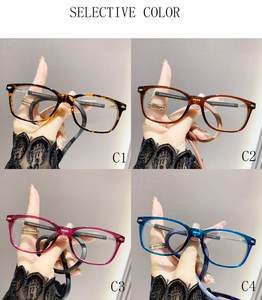 Magnetic neck-hanging portable ultra-light anti-lost reading glasses