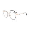 Cat Eye Glasses Metal Optical Frame Unisex Spectacles Frames for Men Women 2024
