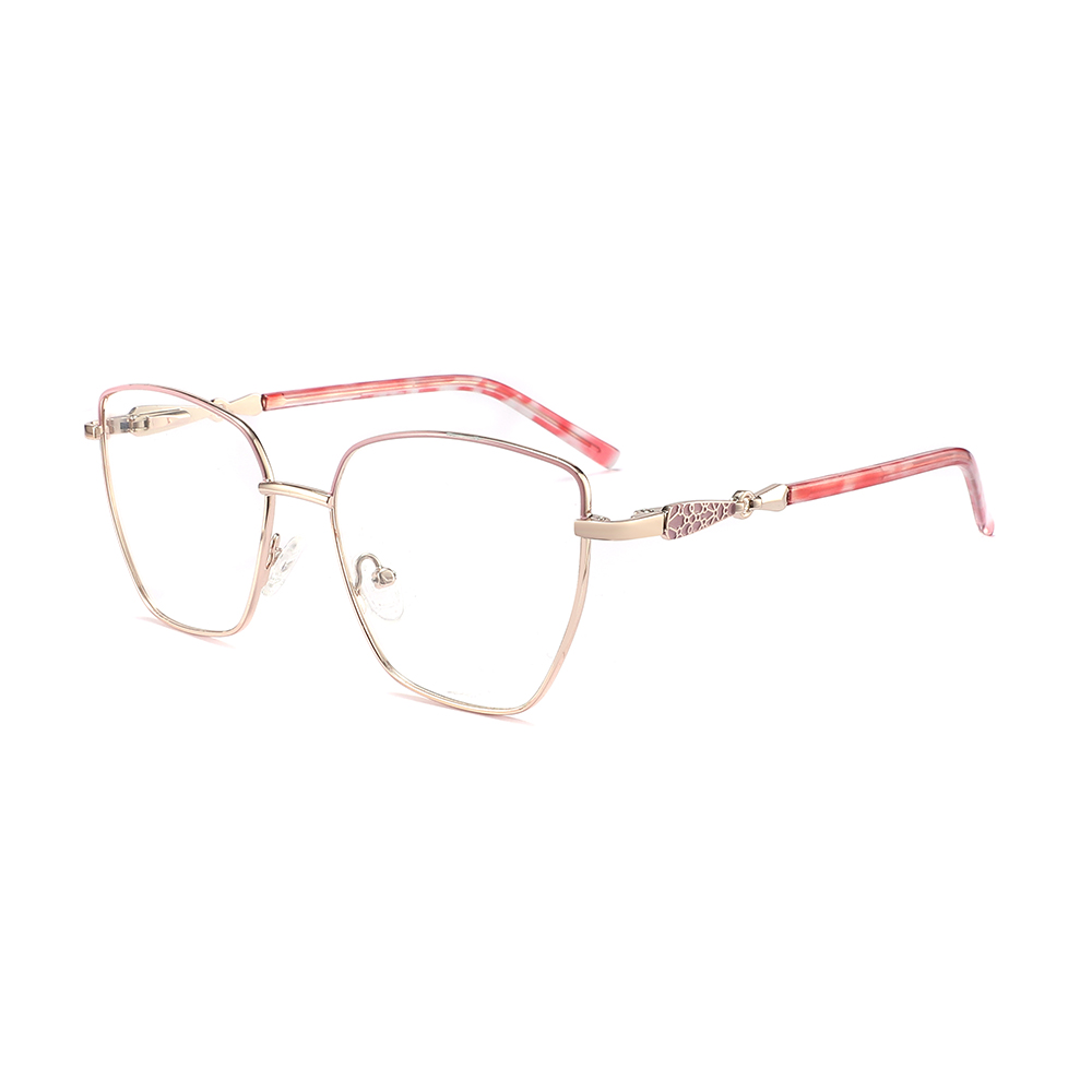 Ready Stock Designer Metal Fashion Cat Eye Eyeglasses Optical Frames for Women