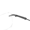 Classic women's metal frames rimless Eyeglasses glasses for men women
