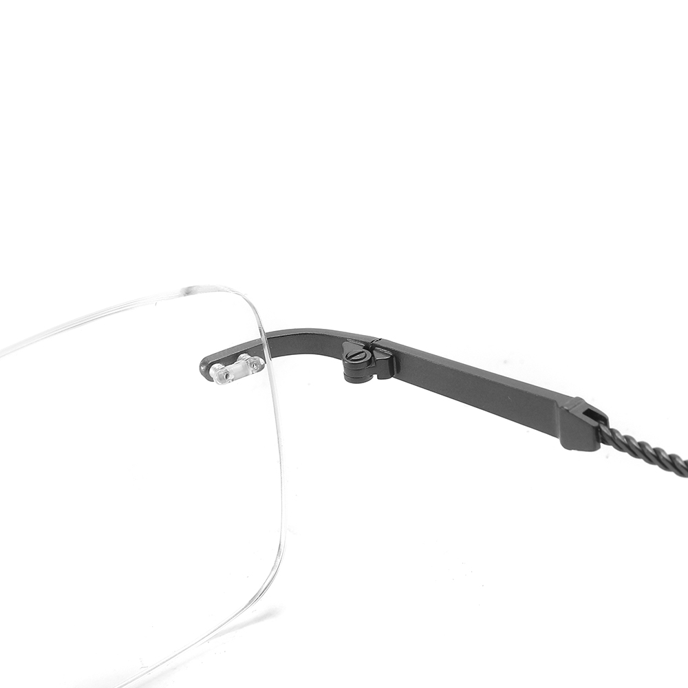 Classic women's metal frames rimless Eyeglasses glasses for men women