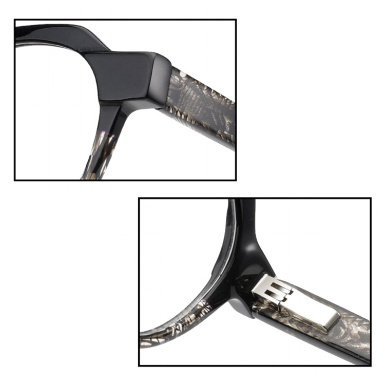 2024 new modular square frame Acetate optical stand for women