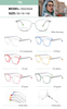 DILICN new TR90 optical frame unisex fashion glasses transparent rectangular