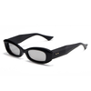 Fashion 2024 Vintage Oval Cat Eye Travel Shades Sunglasses