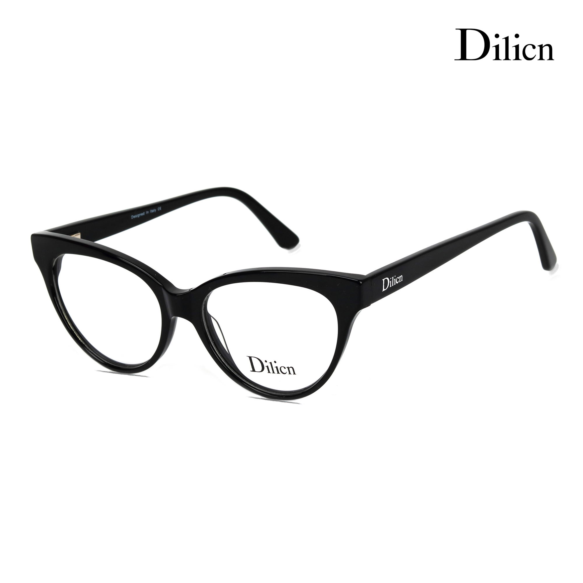 DILICN 2023 new fashion cat-eye style women's acetate optical frame