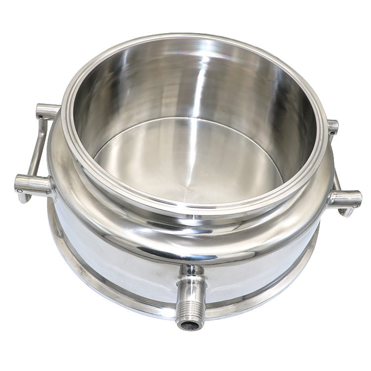 Stainless Steel Collection Base Flat Bottom