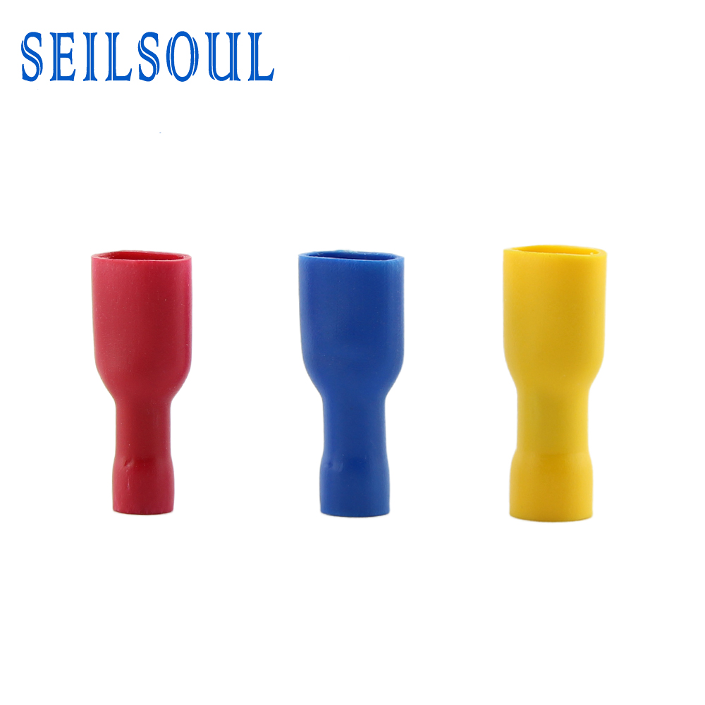 Factory Directly Provide Full-Insulated Female Crimp Wire Connecting Terminal - FDFD