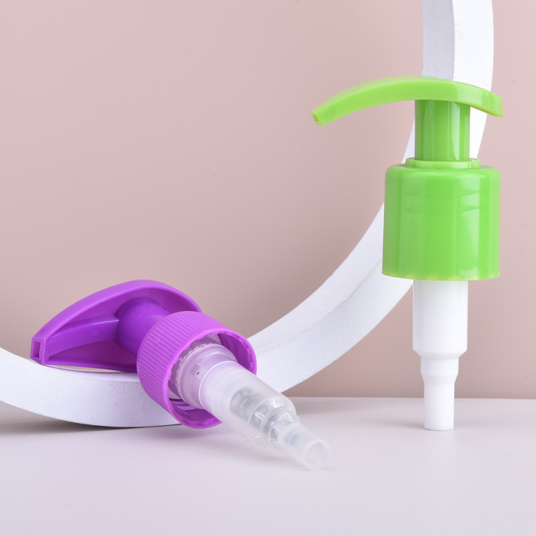 Dispensador de bomba de loción con bloqueo izquierdo y derecho para champú 