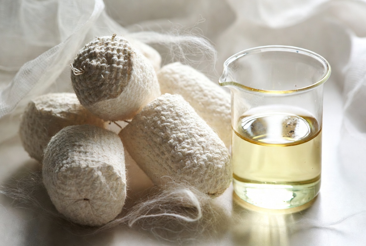 Silk Amino Acids Raw Material Fibers