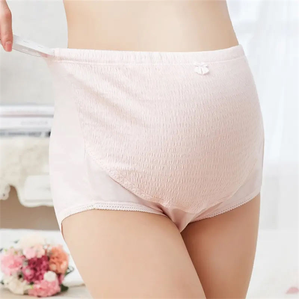 Umstandsh&ouml;schen aus Baumwolle mit hoher Taille f&uuml;r den t&auml;glichen Gebrauch
