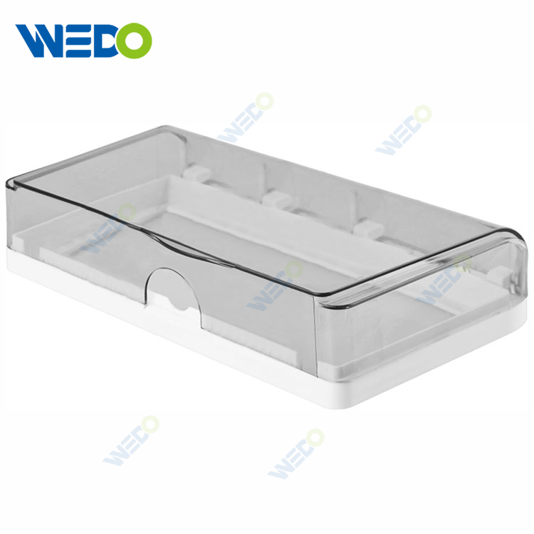 118 4 Way Transparent /blue/white Special Size Style PS/ABS Material Waterproof Box