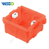 White Color Hign Quantily 86 Size Plastic Switch And Socket Box
