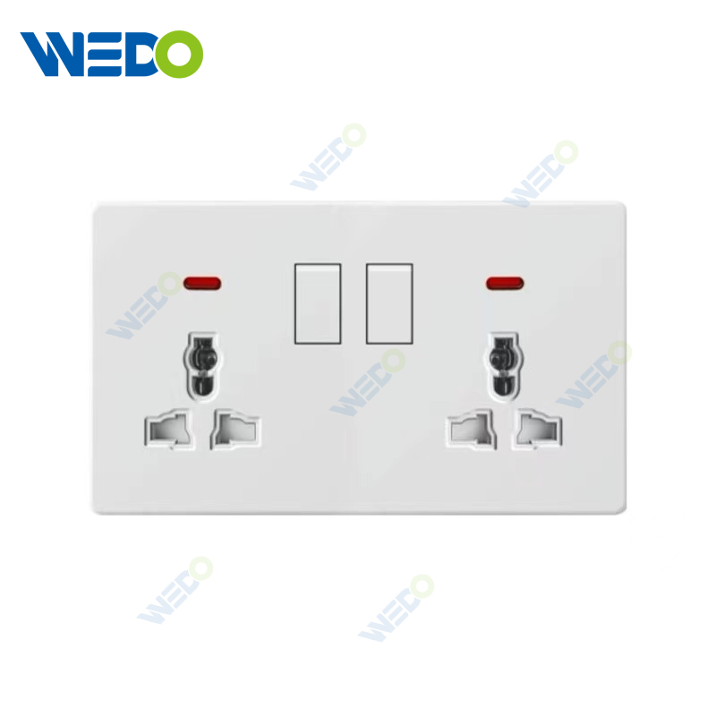 PC Double 13A MF switch socket/+2USB Switch Socket for Home