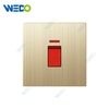 ULTRA THIN A3 Series 45A Socket Different Color Different Style Fashion Design Wall Switch 
