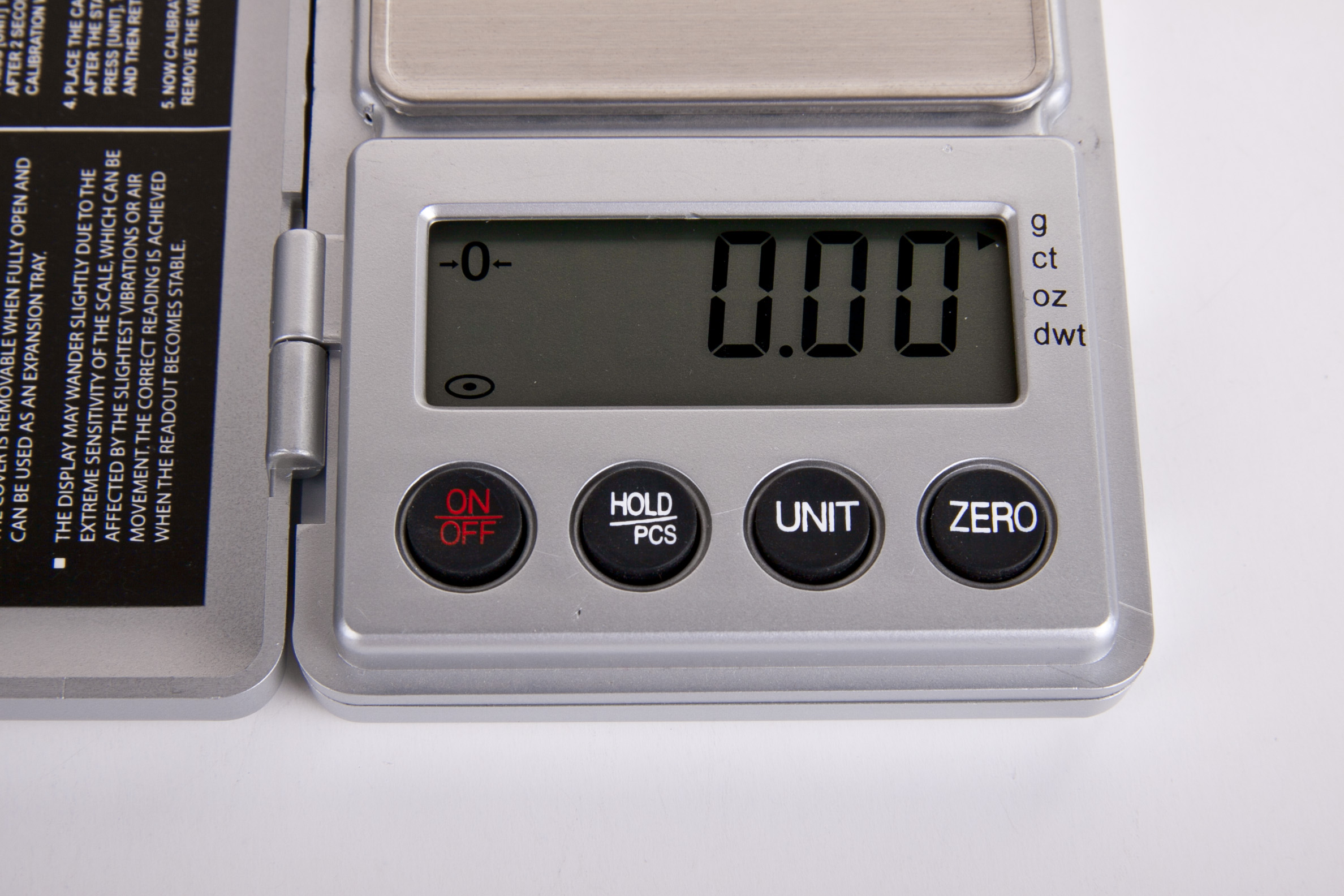 PS jewelry gram scale pocket weighing scale 