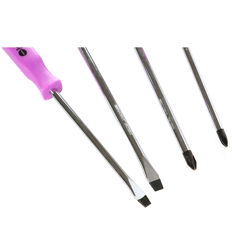 12 Pc Go Through Hanmmer Throught/Impact Screwdriver Set With Tool Bag