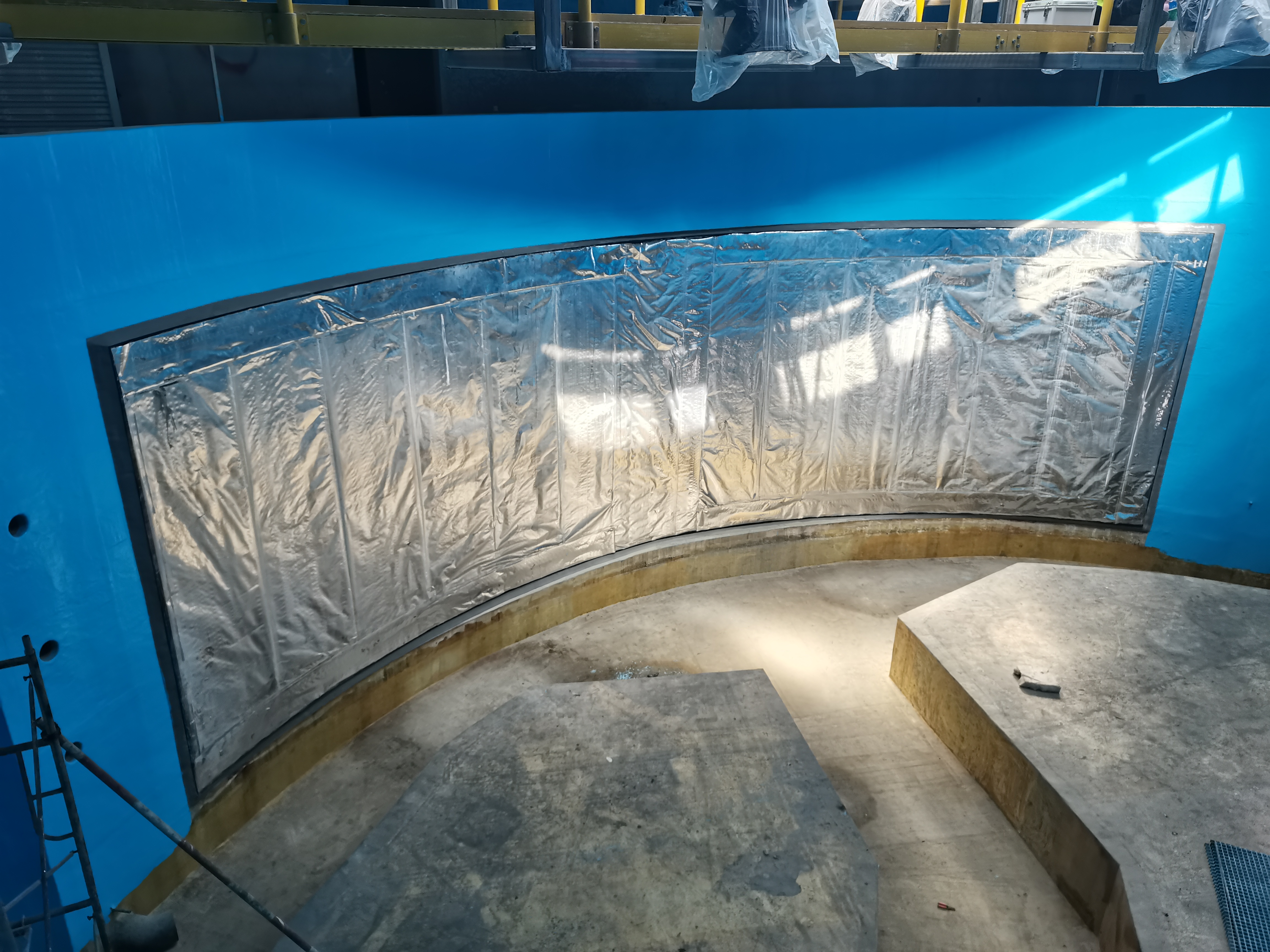 Pannello per acquario con finestra in acrilico - INSTALLAZIONE LEYU