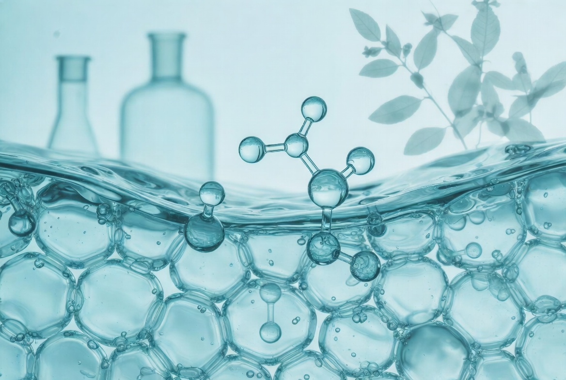 Concept d'hydratation de pr&eacute;cision &agrave; l'acide sialique