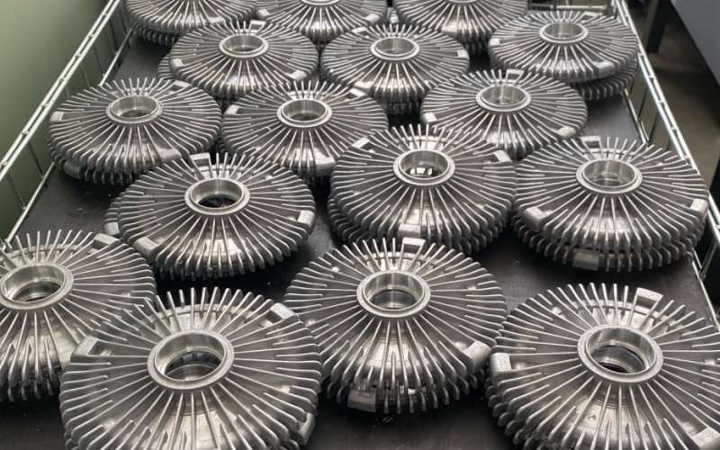 Campioni sfusi di frizioni per ventole preparati per l'ispezione in fabbrica