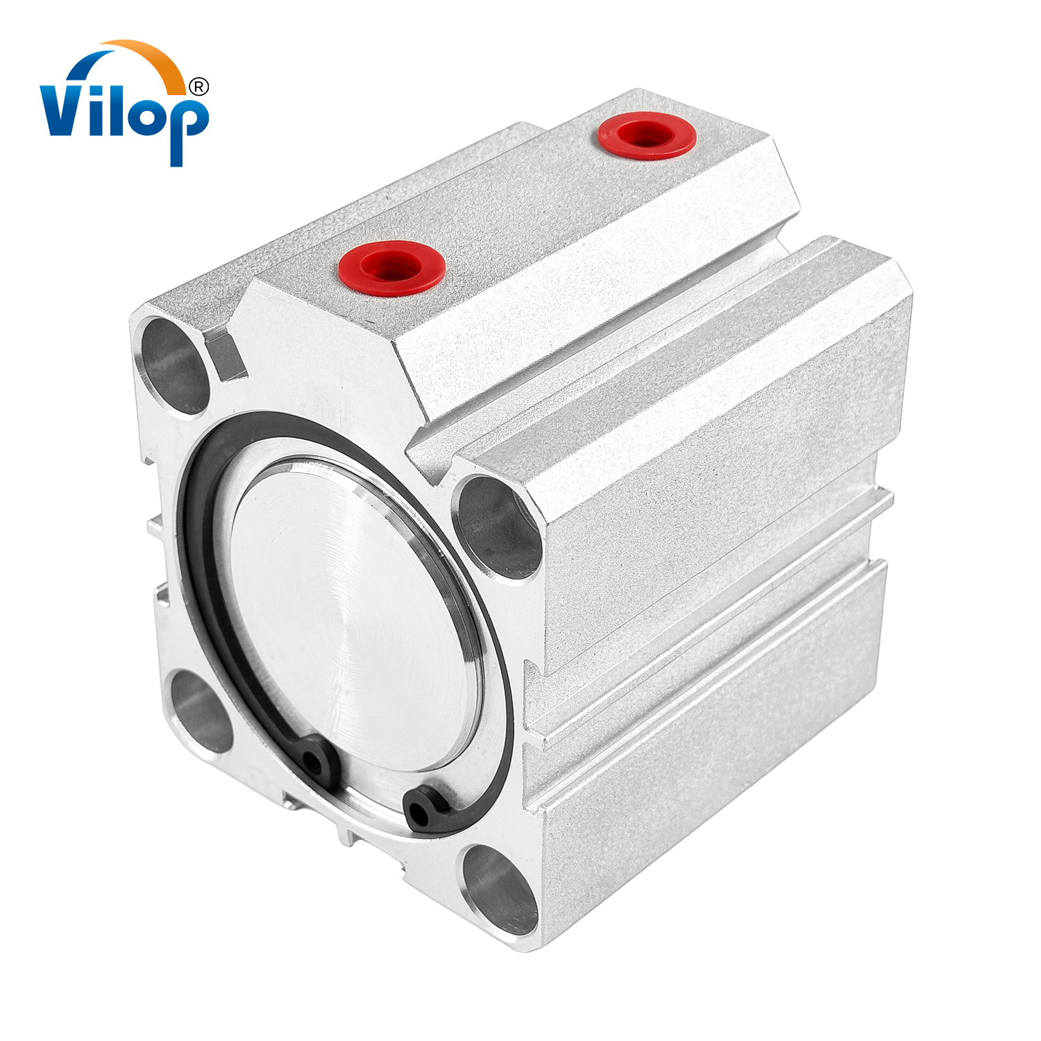 SDA/SDAJ Series Compact Pneumatic Linear Actuator Long Stroke Cylinder Stainless Steel Parts for Air Working Medium
