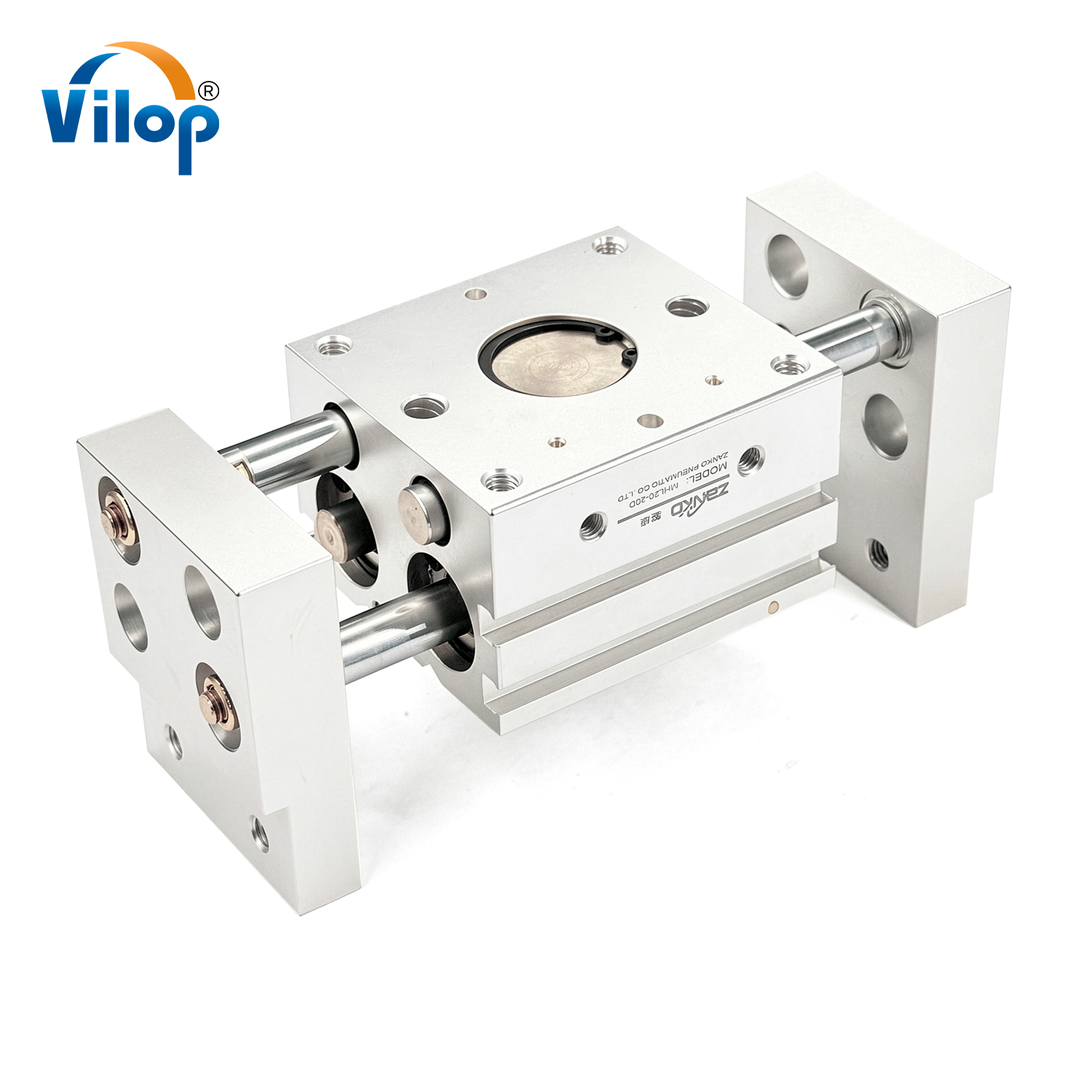 MHL2 Pneumatic Two Finger Gripper Parallel Type Bore Piston Cylinder in 8D 12D 16D 20D 25D Sizes for Farm Industries