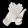 3 Straps White Doorman Parade Gloves by Polyester