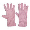 Anti-slip Dots Custom Etiquette Color Polycotton Gloves