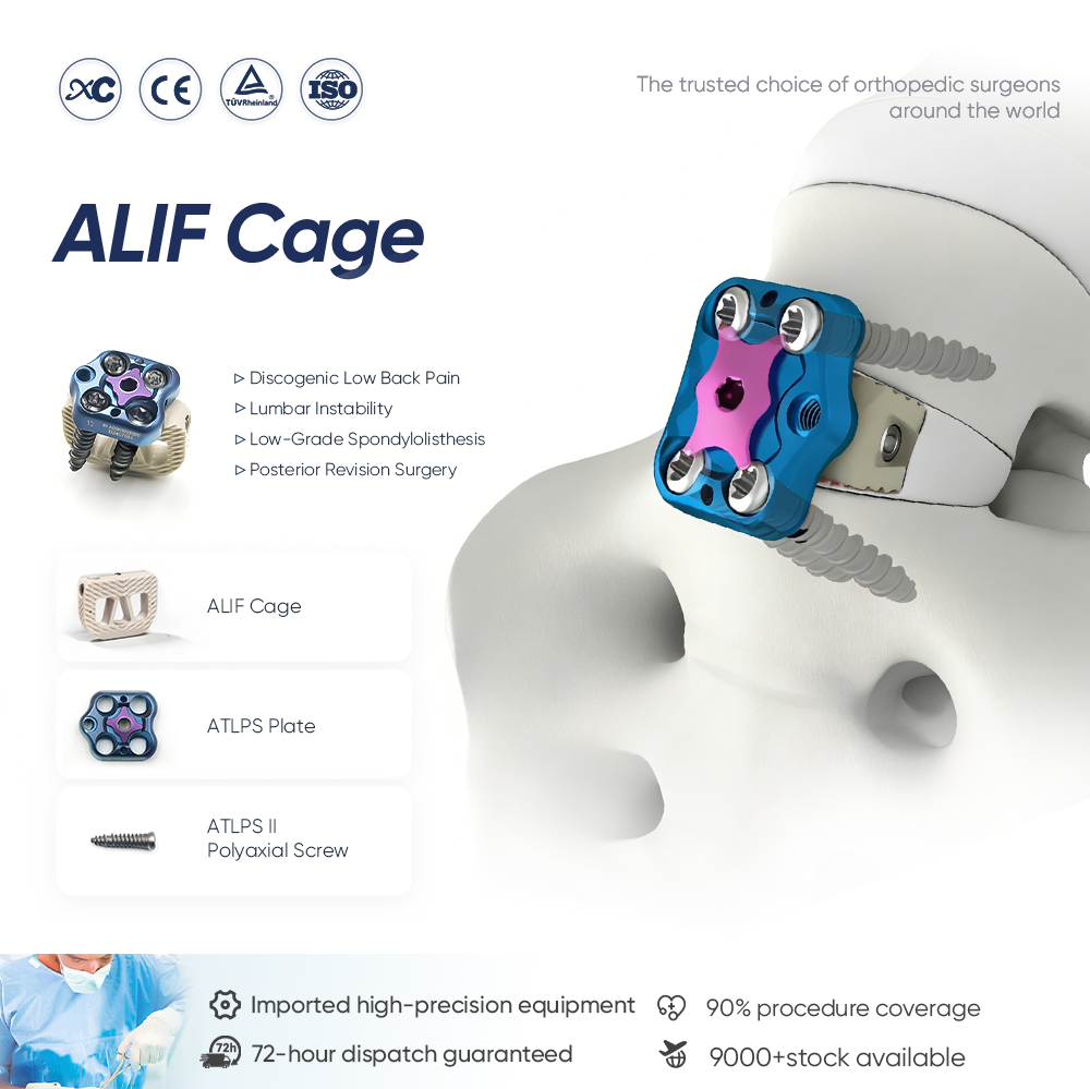 Nidaamka Qafiska ALIF | Gudaha Lumbar Fusion Implant | XC Medico