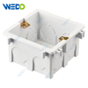 Popular Grey Color Plastic Concealed 86 Type White Wall Switch Box